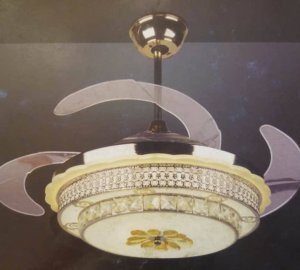 ĐÈN QUẠT QVHF6028.D420-H580